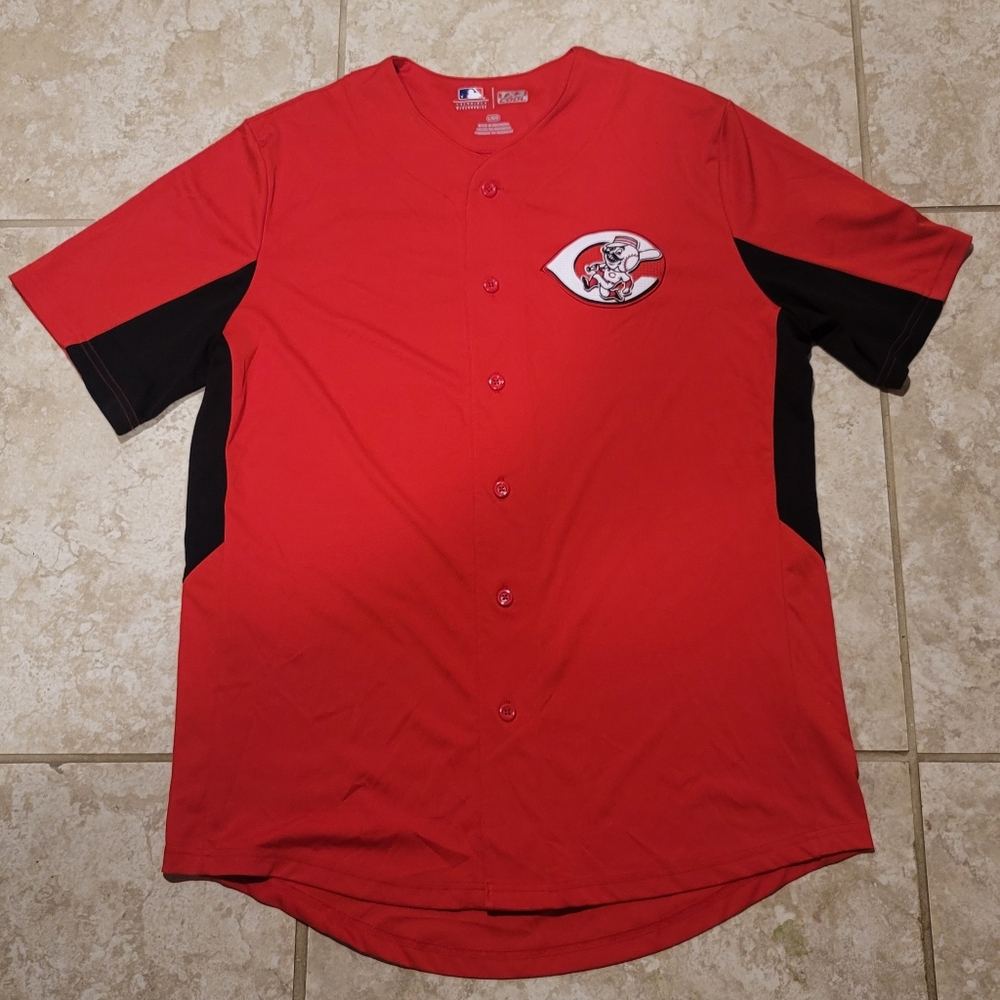 Cincinnatiti Red Baseball Jersey
